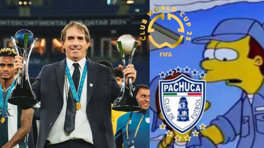 Los MEMES piden que Guillermo Almada regrese a Pachuca tras derrota en el Mundial de Clubes 2025