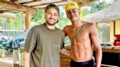 Foto ilustrativa de la nota titulada: Lamine Yamal cumplió el sueño de conocer a Neymar; disfruta de sus vacaciones en Brasil | VIDEO