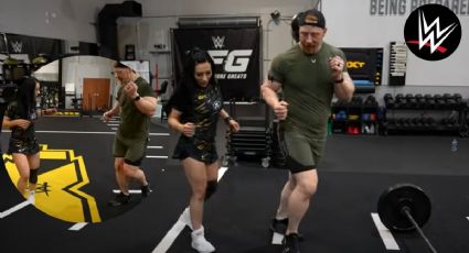 WWE: Stephanie Vaquer enseña a Sheamus a bailar salsa; ¿lució los pasos prohibidos? | VIDEO