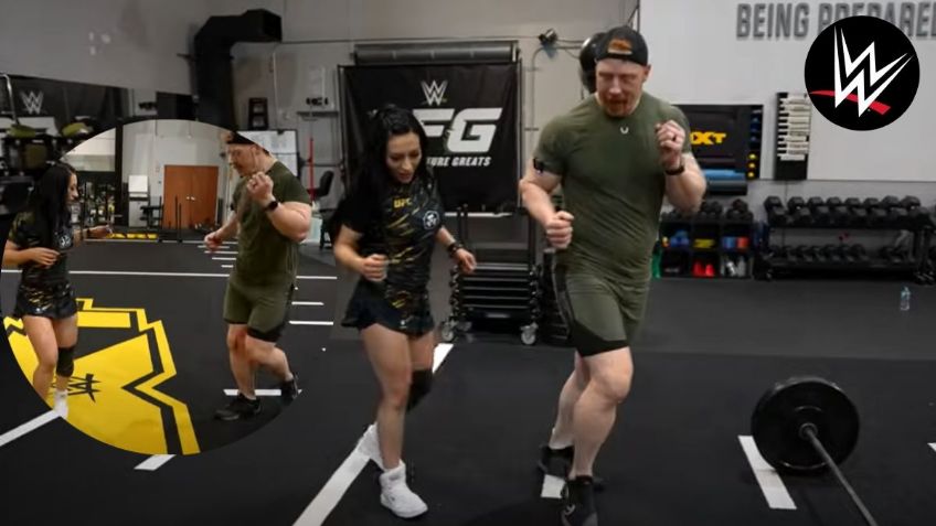 WWE: Stephanie Vaquer enseña a Sheamus a bailar salsa; ¿lució los pasos prohibidos? | VIDEO