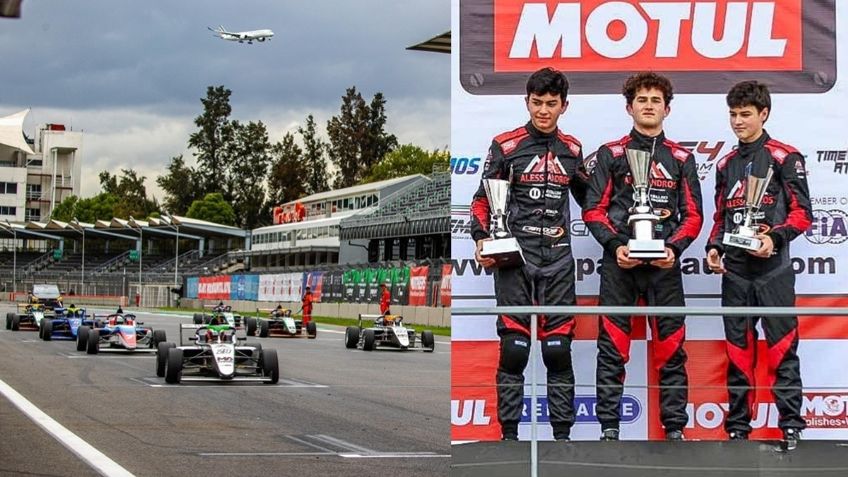 Los pilotos de Alessandros Racing dominan la tercera fecha de F4 NACAM