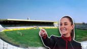 Foto ilustrativa de la nota titulada: Claudia Sheinbaum buscaría devolver el futbol profesional al mítico Estadio Neza 86