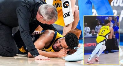 Thunder vs Pacers: Tyrese Haliburton sufre terrible lesión y queda fuera del Juego 7 | VIDEO