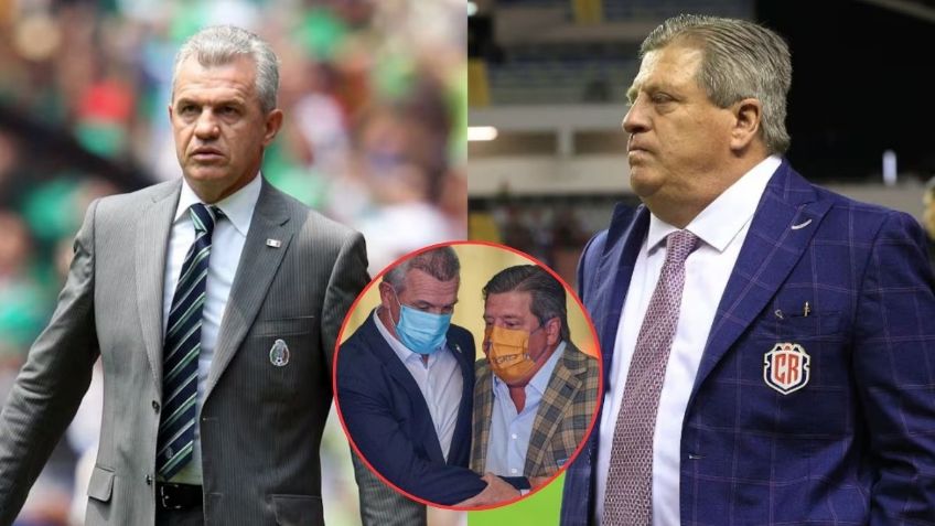 ¿Son familia? Javier Aguirre y Miguel Herrera se dicen “primos” previo al México vs Costa Rica