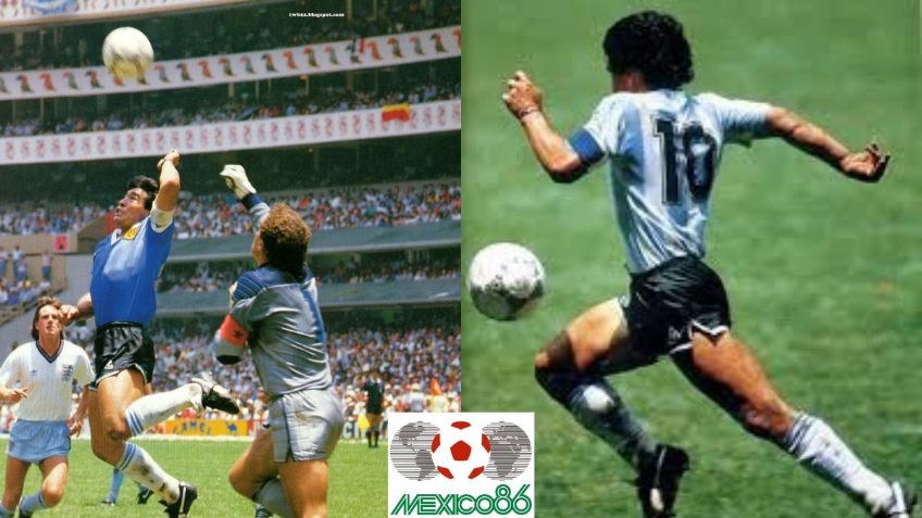 México 86: “La Mano de Dios” y “El Gol del Siglo” de Maradona cumplen 39 años de historia