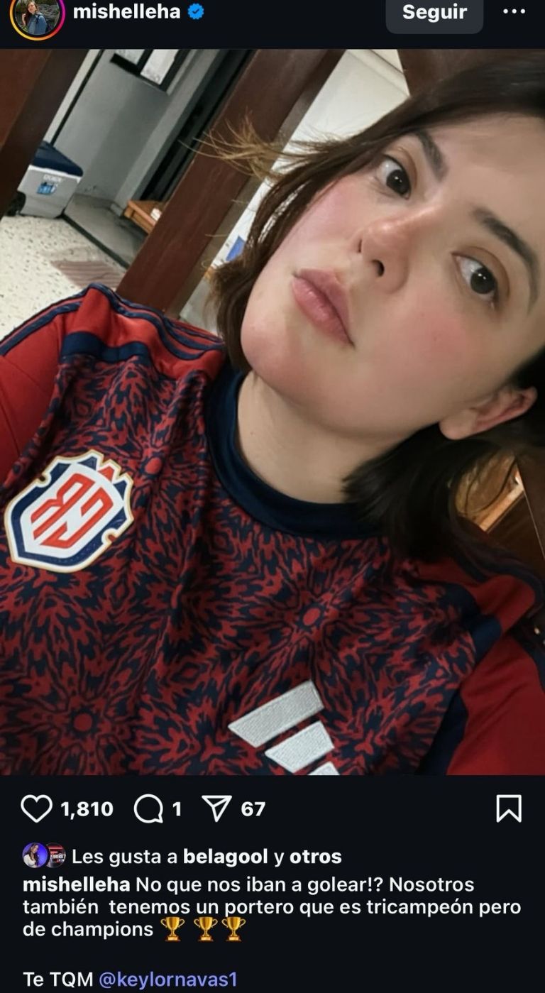 Hija del Piojo Herrera se burla del empate de México vs Costa Rica