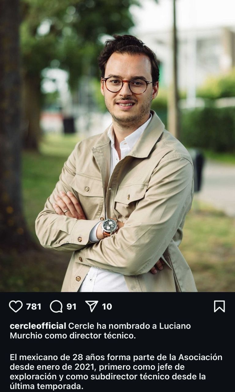 Luciano Murchio es nuevo DT del Cercle Brugge