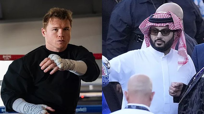 Estos son los 2 rivales que Canelo Álvarez podría tener el siguiente año, según Turki Al-Alshikh
