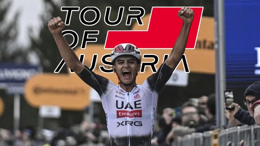 Isaac del Toro deja atrás Francia y correrá el Tour de Austria 2025 con UAE Team Emirates