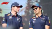 Foto ilustrativa de la nota titulada: Max Verstappen quiere ver a Checo Pérez en la F1; asegura que le tiene un regalo