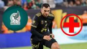 Foto ilustrativa de la nota titulada: Selección Mexicana: Luis Chávez sufre grave lesión y se pierde el resto de la Copa Oro 2025