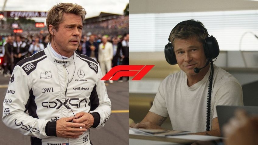 Brad Pitt revela al piloto actual de la F1 en que se inspiró para darle vida a Sonny Hayes