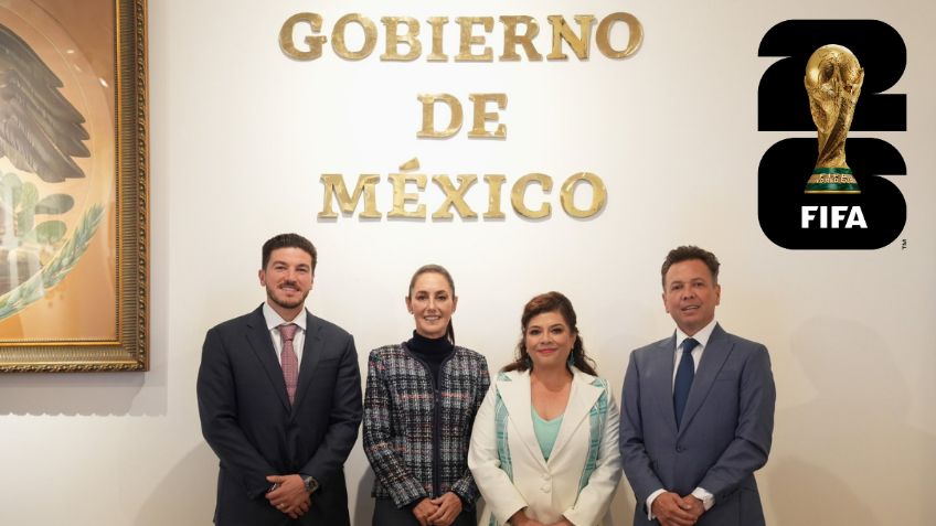 Mundial 2026: Claudia Sheinbaum, Clara Brugada y gobernadores de Jalisco y Nuevo León evalúan avance