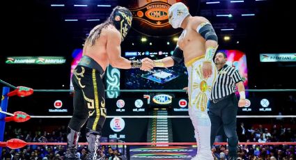 Bandido llora al honrar a Místico en el CMLL: "Gracias por hacer realidad el sueño de un niño"