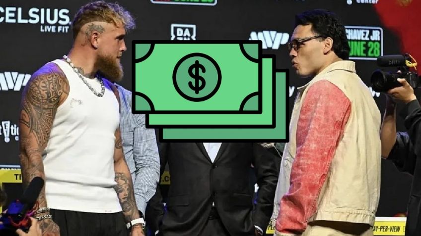 Jake Paul y Julio César Chávez Jr. recibirán pago millonario por su pelea de boxeo