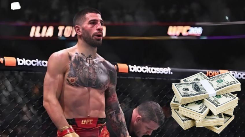 Ilia Topuria logró bolsa millonaria tras noquear a Charles Oliveira y ganar el título Ligero de UFC