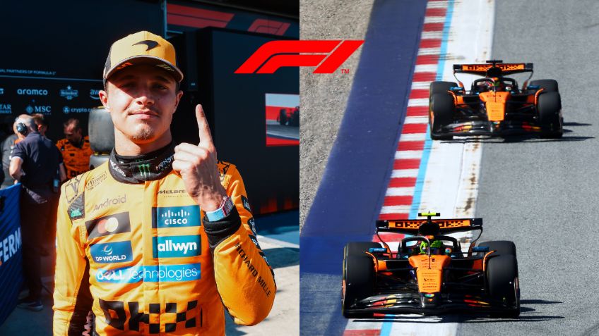 F1: Lando Norris gana el GP de Austria y Piastri completa el 1-2 de McLaren; Verstappen quedó fuera