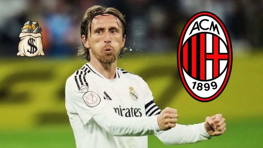 Aseguran que Luka Modric superaría el salario millonario de Santiago Gimenez en el Milan