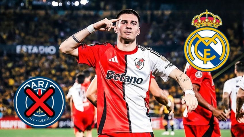 Franco Mastantuono, la joya de River Plate que preferiría fichar por Real Madrid sobre PSG