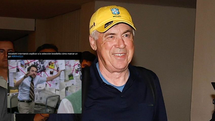 Los MEMES se sorprenden del debut de Carlo Ancelotti con Brasil en el empate sin goles ante Ecuador