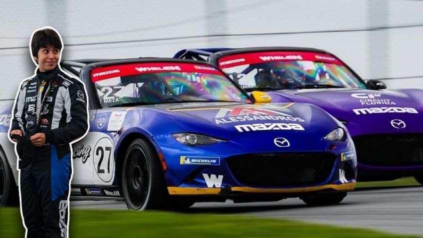 Helio Meza brilla con Alessandros Racing: afianza podio y Top 10 en la Mazda Cup de Ohio