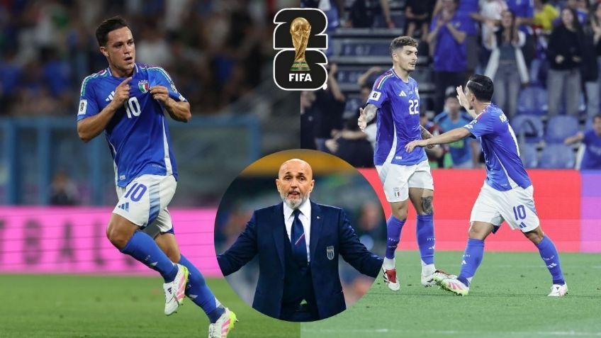 Italia vence a Moldavia en el adiós de Luciano Spalletti por las Eliminatorias al Mundial 2026
