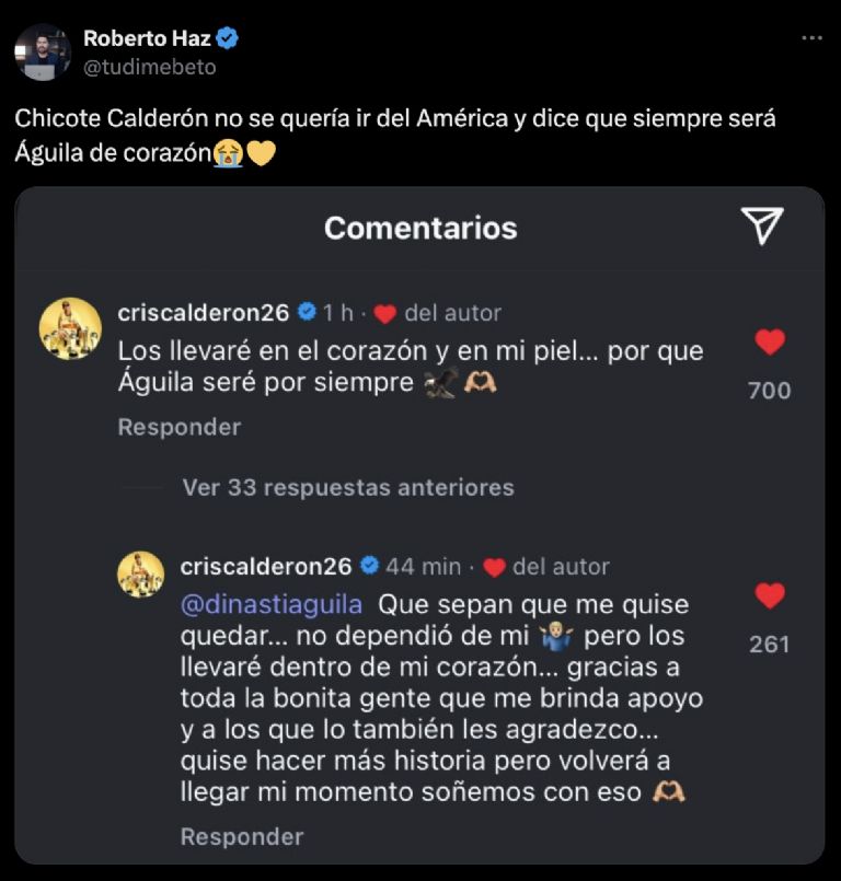 Captura de pantalla: X