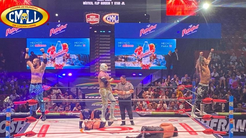 CMLL: Místico saca la casta y doma a Los Infernales en el Martes de Arena México | FOTOS