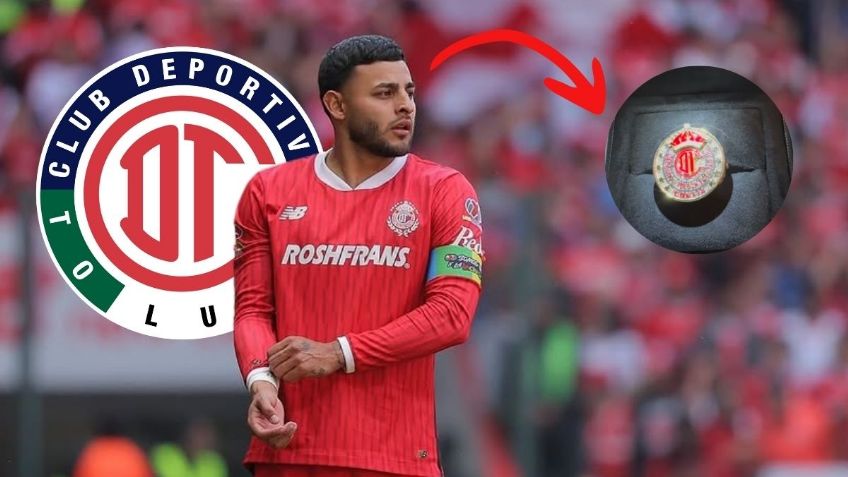 Liga MX: Alexis Vega regala impresionante anillo de campeón a sus compañeros del Toluca | FOTOS