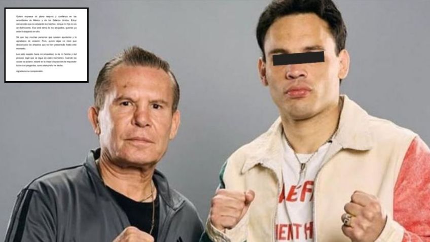 Julio César Chávez reafirma que Chávez Jr. "no es un delincuente" y pide privacidad para su familia