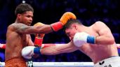 Foto ilustrativa de la nota titulada: Shakur Stevenson acaba con el invicto del Camarón Zepeda y retiene el título Ligero