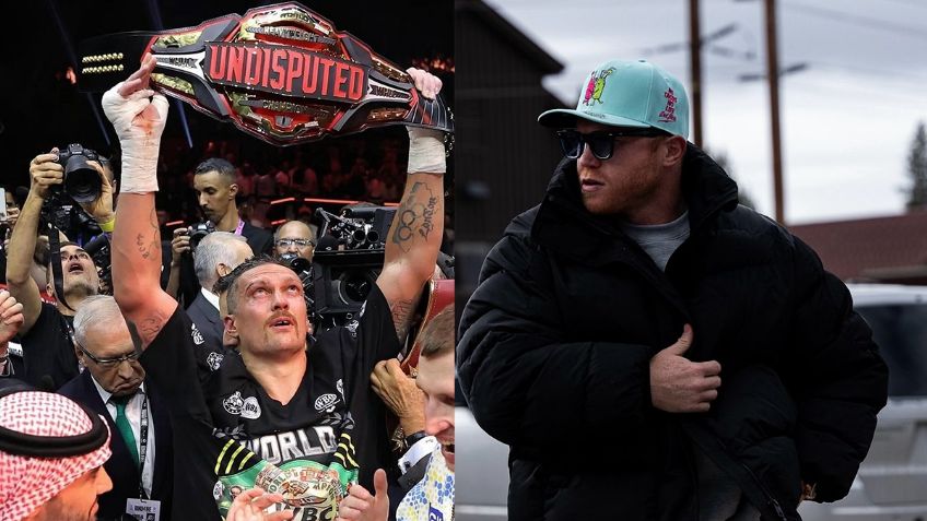Canelo Álvarez realizó apuesta MILLONARIA a favor de Oleksandr Usyk