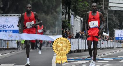 Medio Maratón CDMX 2025: Corredor de Uganda bate récord histórico, luego de 15 años