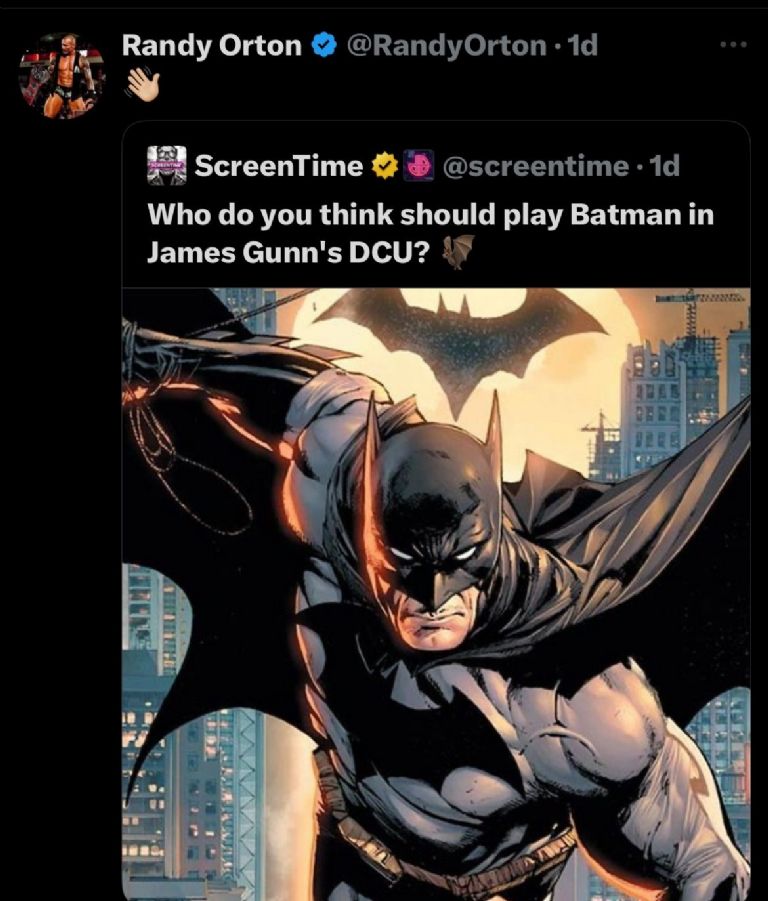 Randy Orton quiere ser el nuevo Batman