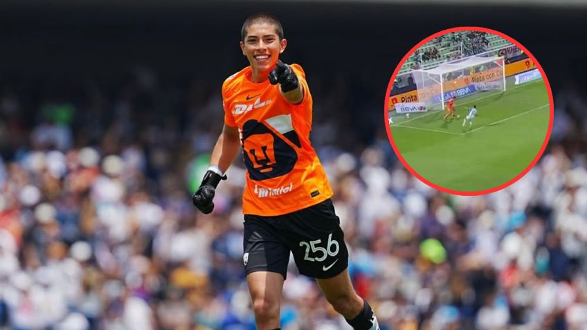 Pumas respalda a Rodrigo Parra tras su error ante Santos; así fue el "oso" que cometió | VIDEO