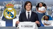 Foto ilustrativa de la nota titulada: Álvaro Carreras busca seguir el ejemplo de Marcelo y Roberto Carlos como lateral del Real Madrid