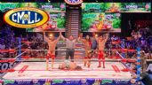 Foto ilustrativa de la nota titulada: CMLL: Bárbaro Cavernario y Valiente lanzan retos de apuestas a Dragón Rojo Jr. y Esfinge