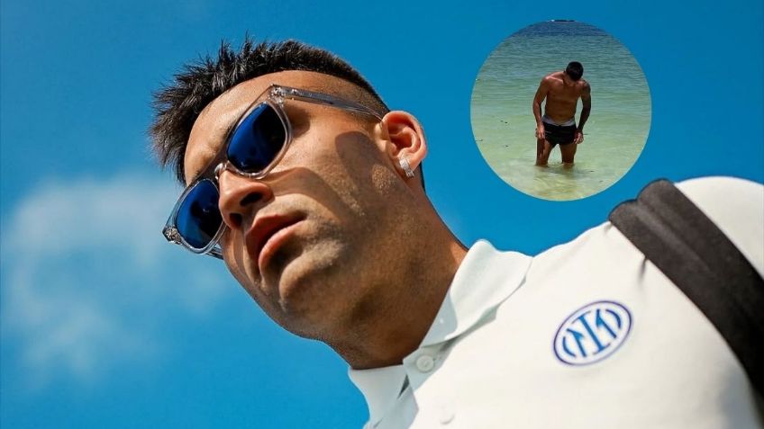 Lautaro Martínez vacaciona en México tras el Mundial de Clubes 2025; esta fue la playa que eligió