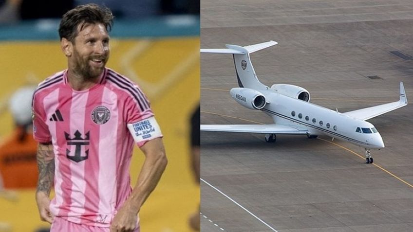 Así es el costoso avión privado de Lionel Messi: lujo en las alturas