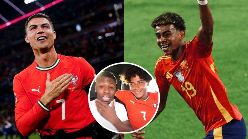 Hijo de Cristiano Ronaldo lanza dardo a Lamine Yamal: “No ha ganado nada todavía”