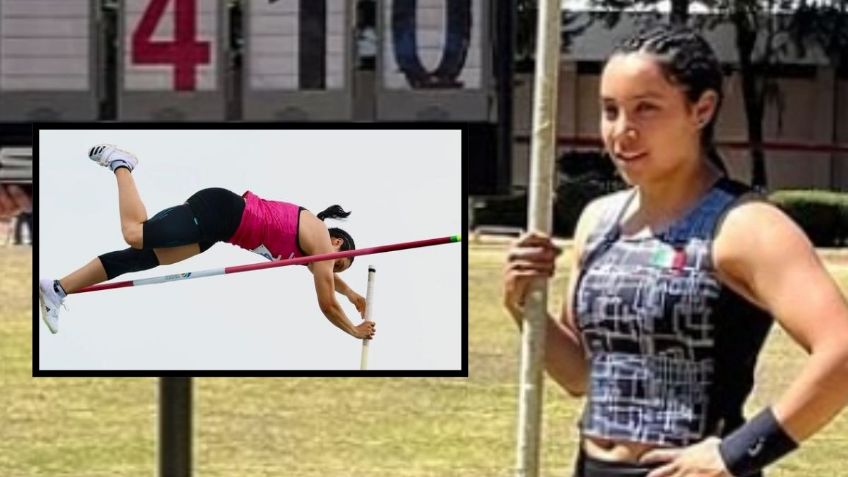 ¡Orgullo Mexicano! Andrea Valeska conquista el primer lugar en Alemania en salto con garrocha