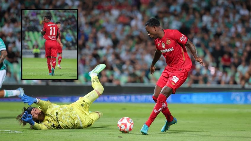 Toluca logra "diabólica" remontada frente a Santos, con Helinho como figura al marcar doblete