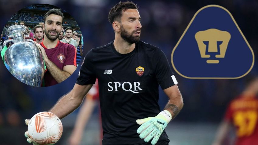 Pumas apostaría por Rui Patricio, campeón de la Euro 2016, tras perder a Keylor Navas