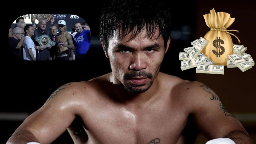 Manny Pacquiao cumplió en el pesaje: cobrará esta cifra MILLONARIA ante Mario Barrios