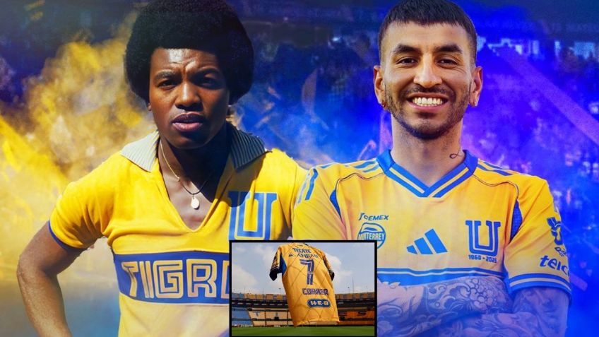 Tigres entrega a Ángel Correa el "7" retirado de Gerónimo Barbadillo; la afición "explotó"