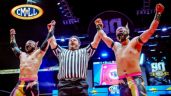 Foto ilustrativa de la nota titulada: CMLL: Máscara Dorada no descarta el fin del Sky Team al enfrentar a Neón por la Leyenda de Plata