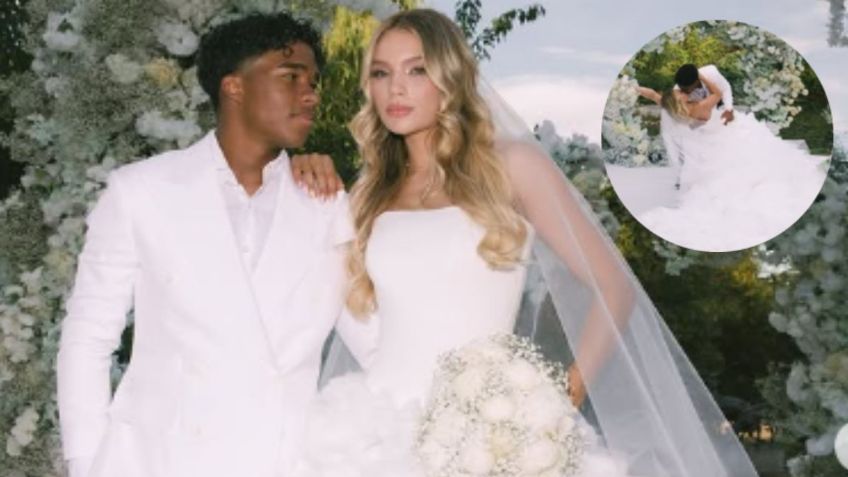 Así fue la elegante y lujosa boda de Endrick y Gabriely Miranda | FOTOS