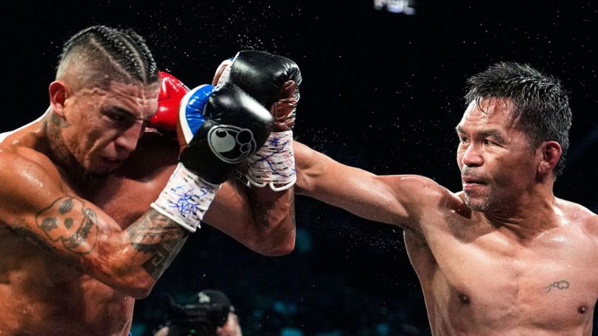 Manny Pacquiao, cerca de hacer historia; empató frente a Mario Barrios en su regreso al ring
