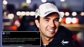 Foto ilustrativa de la nota titulada: Checo Pérez recibe emotiva carta y sorprende a fan al felicitarlo por su graduación