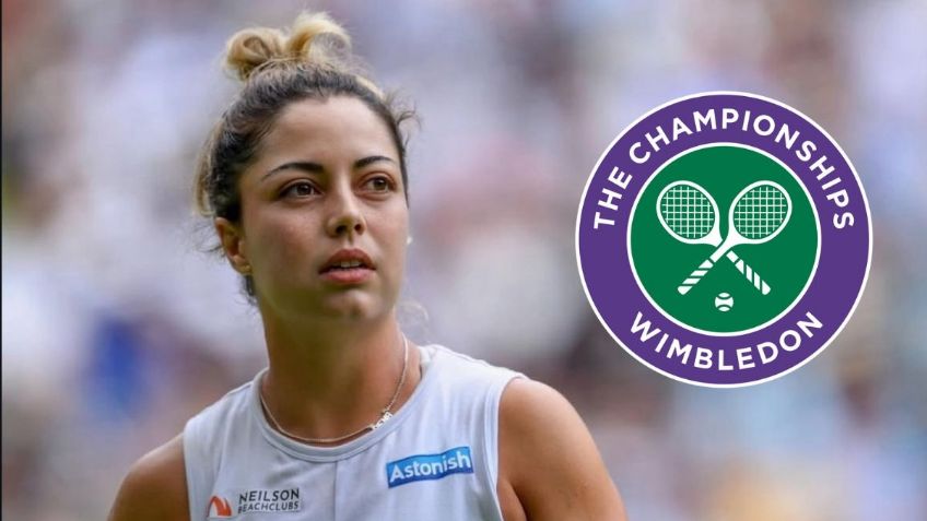 Renata Zarazúa hace historia en Wimbledon y se despide con la frente en alto